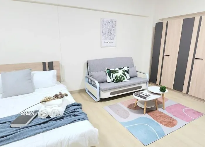 New Renovated Near Dmk/bts/impact/government 3* Бангкок